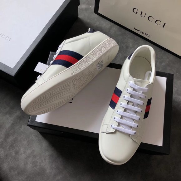 newgUCCI LEATHER CASUAL SHOES FOR WOMEN